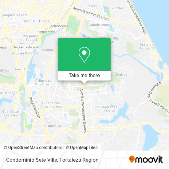 Condominio Sete Ville map