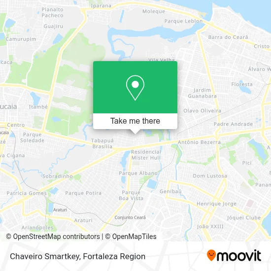 Chaveiro Smartkey map