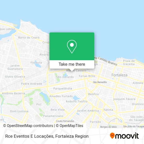 Rce Eventos E Locações map