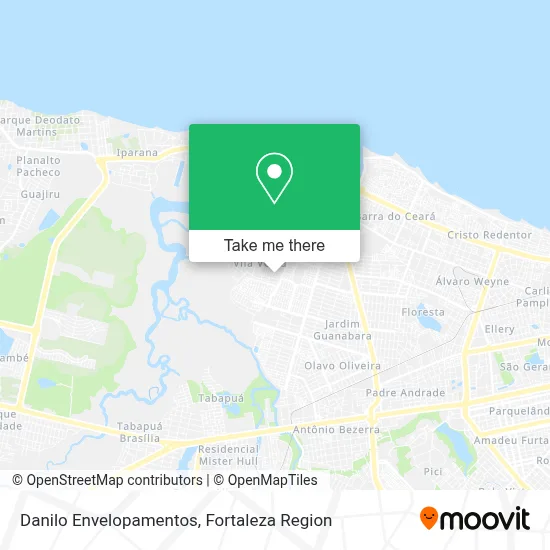 Danilo Envelopamentos map