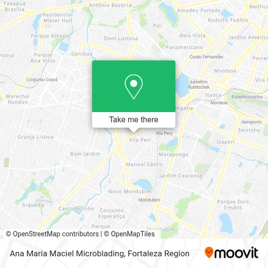 Ana Maria Maciel Microblading map