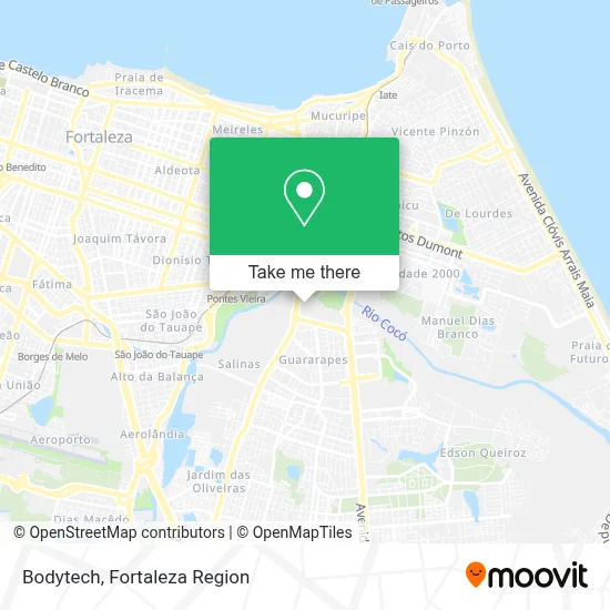 Bodytech map