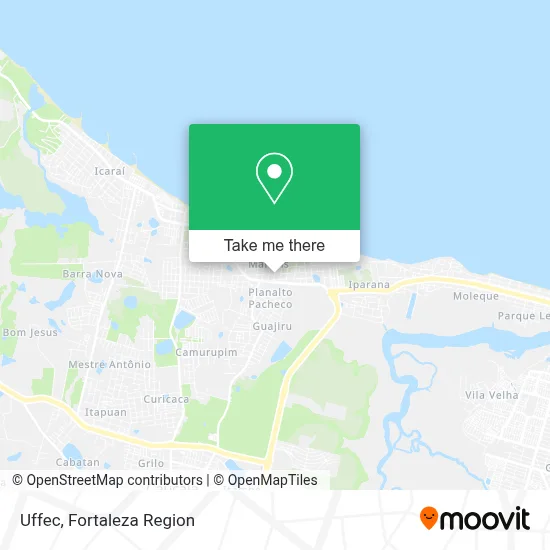 Uffec map