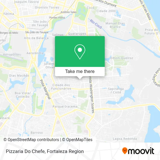 Pizzaria Do Chefe map