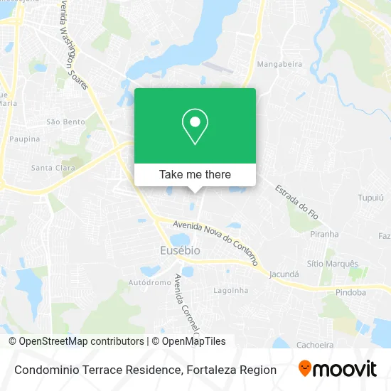 Condominio Terrace Residence map