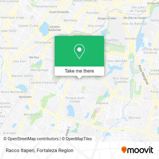 Racco Itaperi map