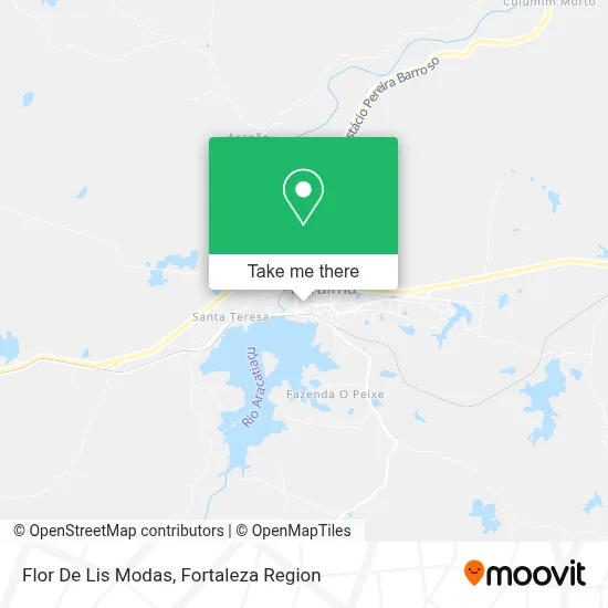 Flor De Lis Modas map