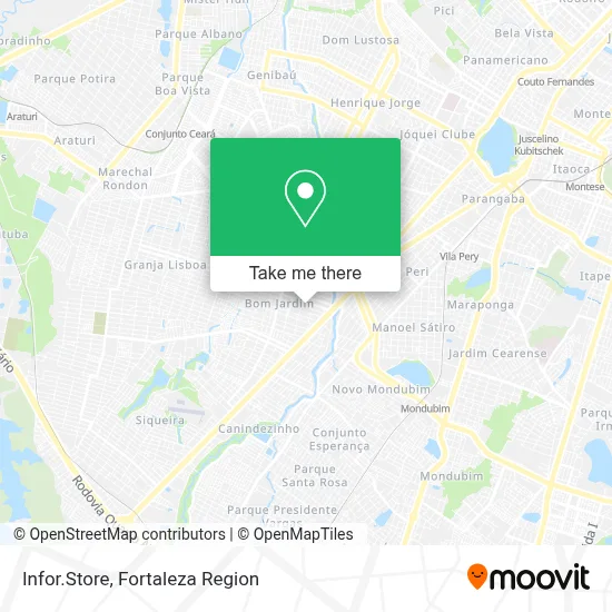Infor.Store map