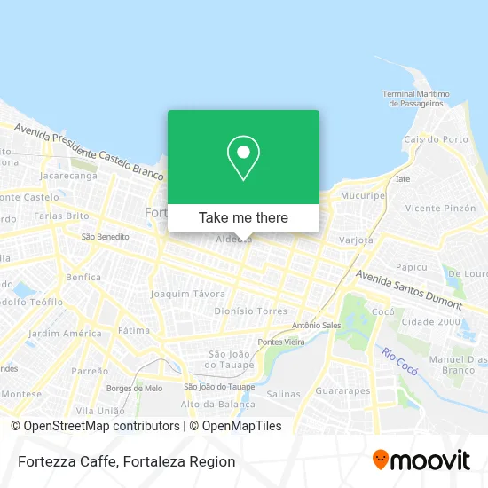 Fortezza Caffe map