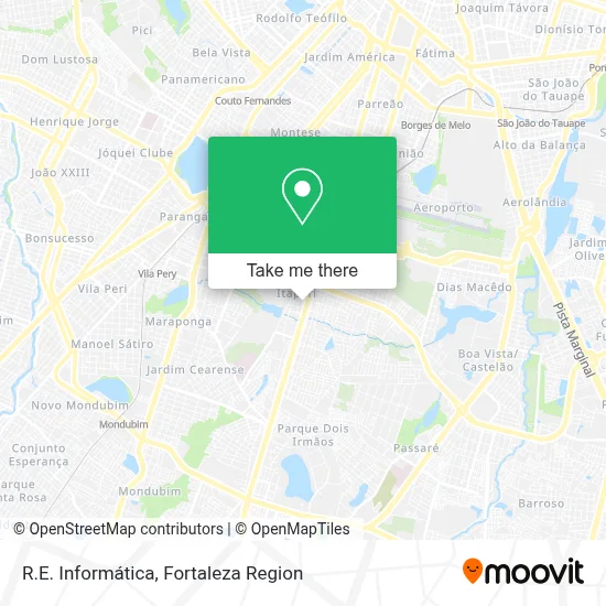 R.E. Informática map