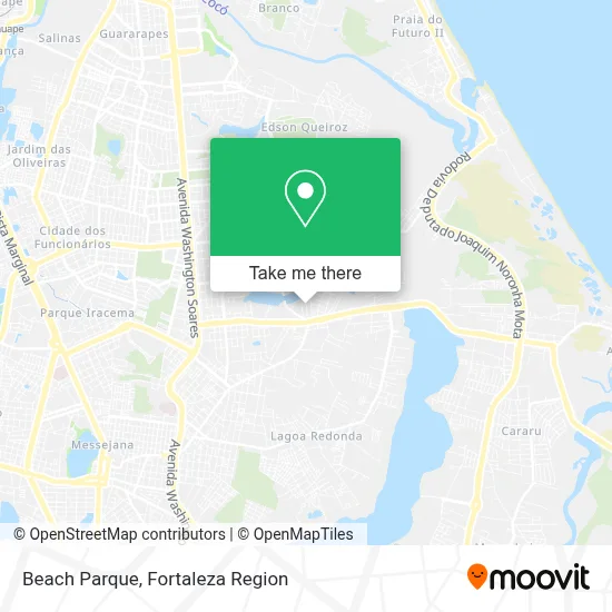 Beach Parque map
