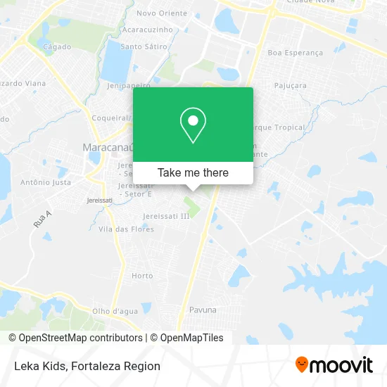 Leka Kids map