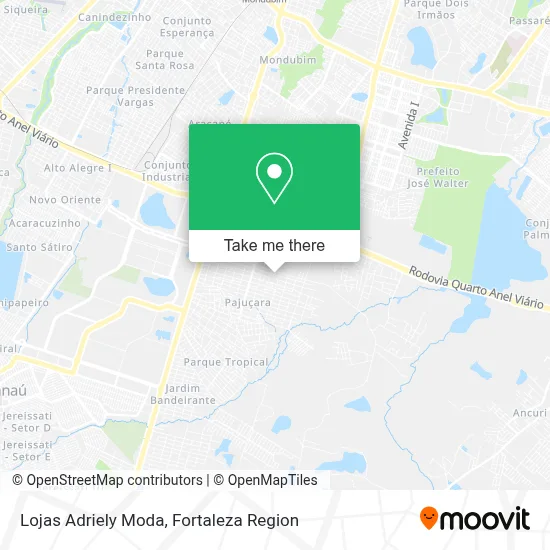 Lojas Adriely Moda map