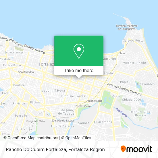 Rancho Do Cupim Fortaleza map