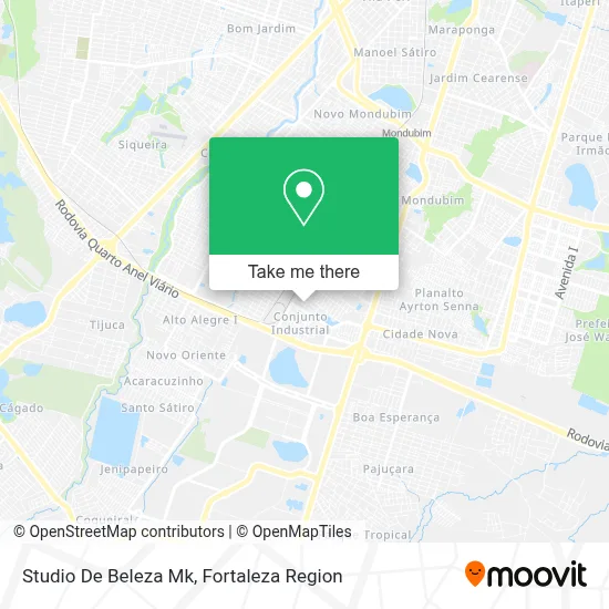 Studio De Beleza Mk map