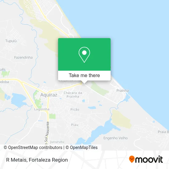 R Metais map