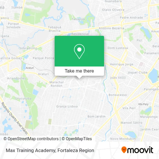 Max Training Academy map