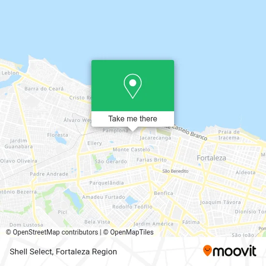 Shell Select map