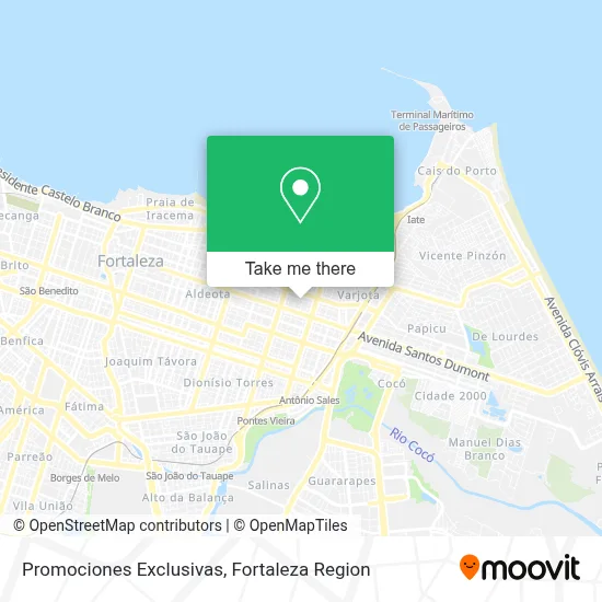 Promociones Exclusivas map