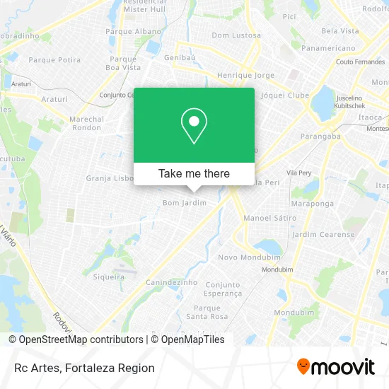Rc Artes map