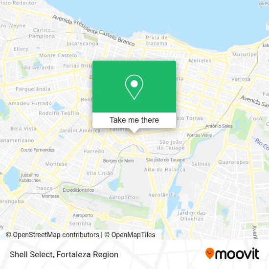 Shell Select map