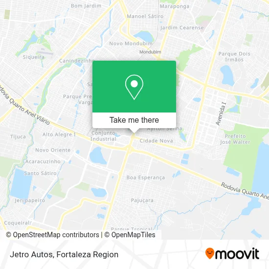 Jetro Autos map