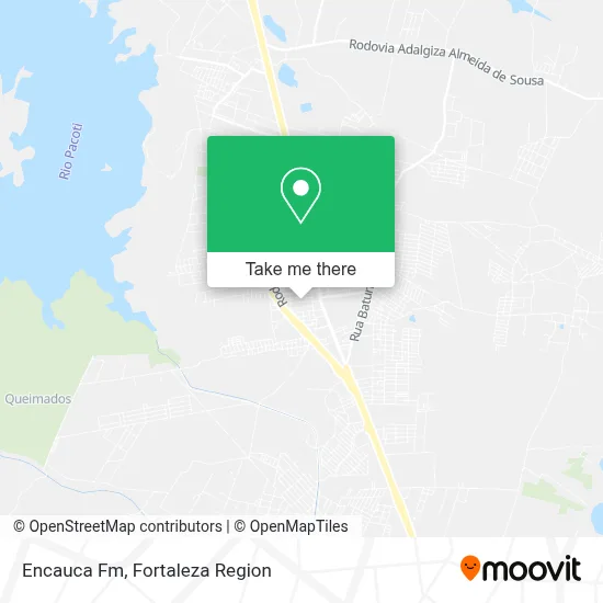 Encauca Fm map