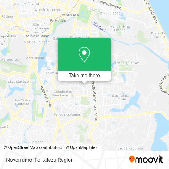 Novorrumo map