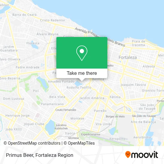 Primus Beer map