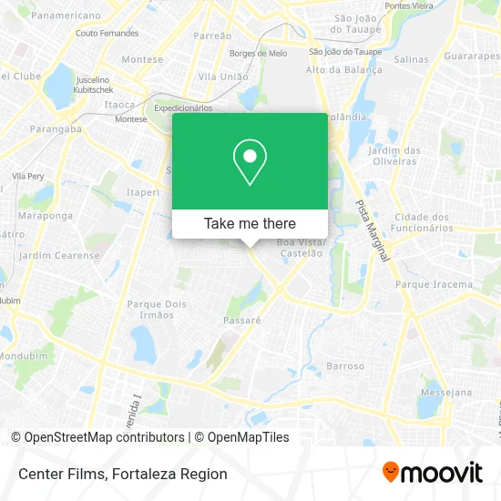 Center Films map