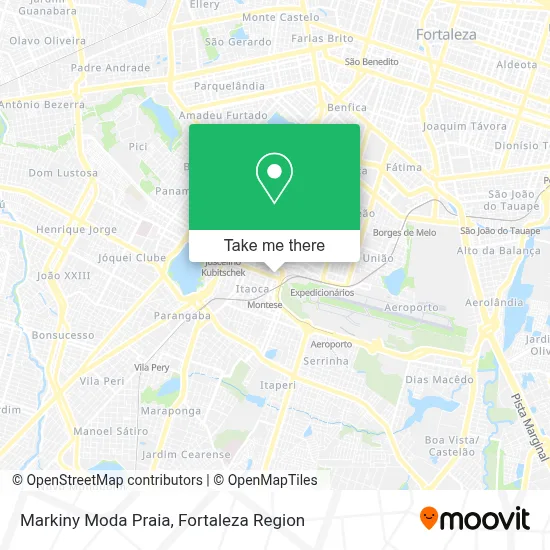 Markiny Moda Praia map