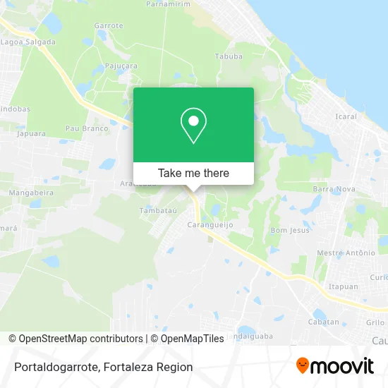 Portaldogarrote map
