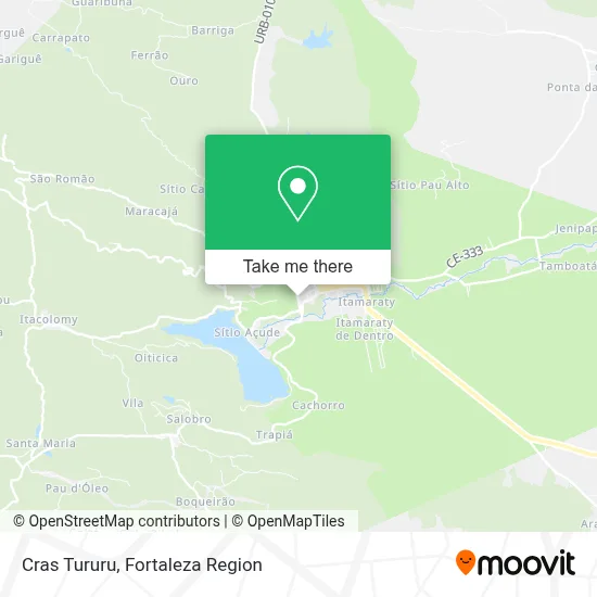 Cras Tururu map