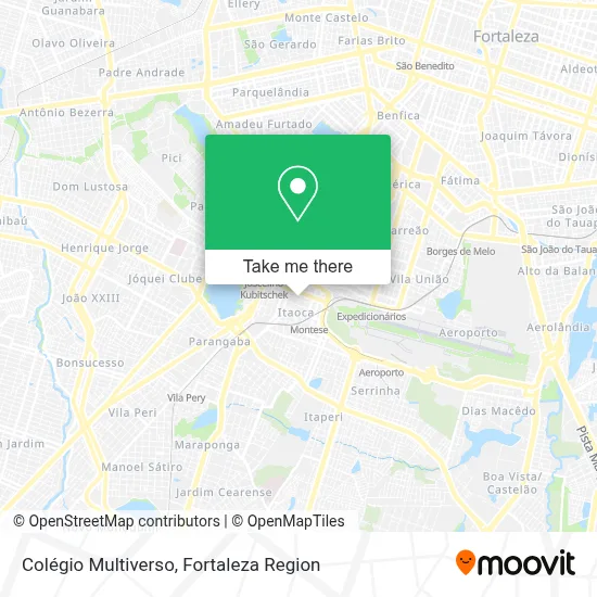 Colégio Multiverso map