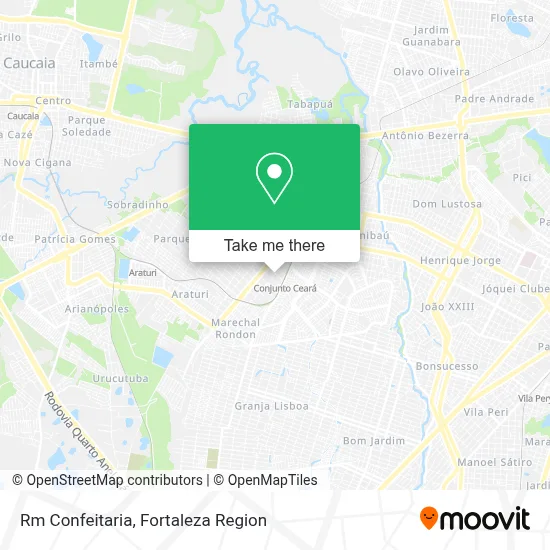 Rm Confeitaria map