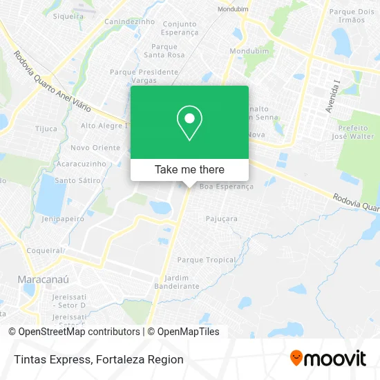 Tintas Express map