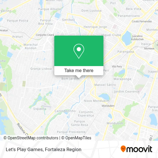 Let's Play Games map