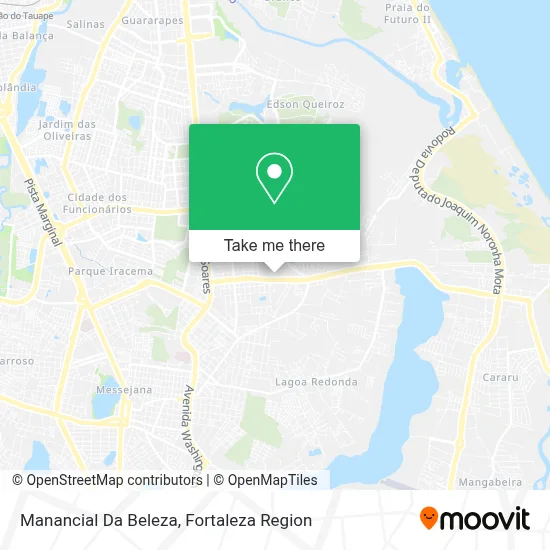 Manancial Da Beleza map