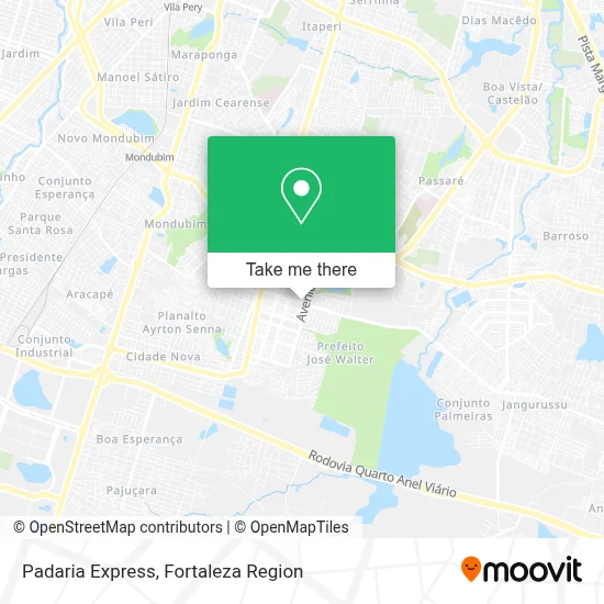 Padaria Express map