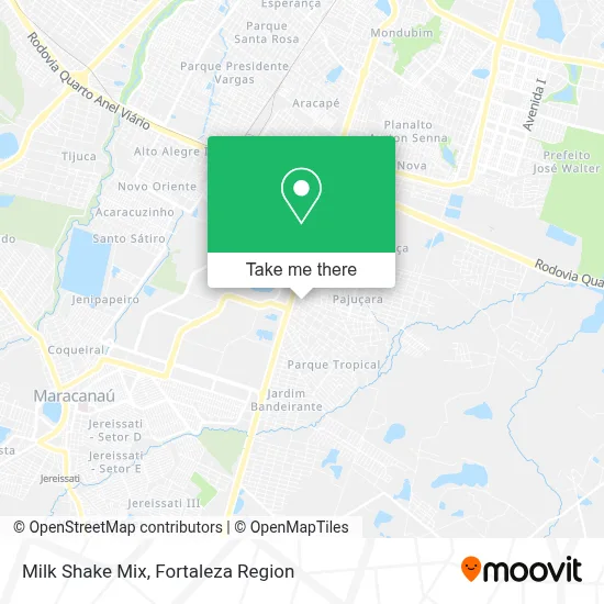 Milk Shake Mix map