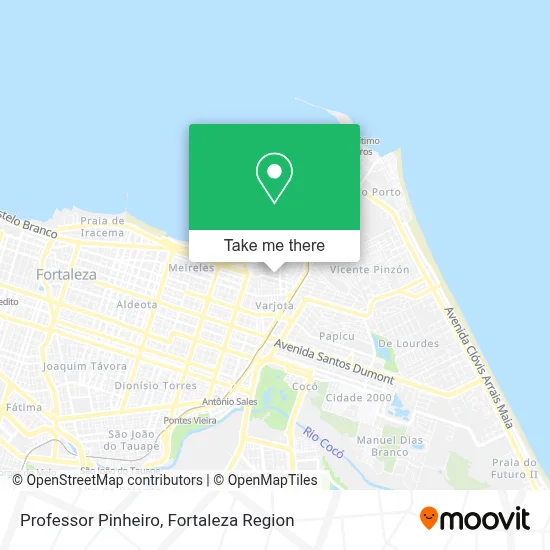 Professor Pinheiro map
