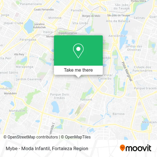 Mybe - Moda Infantil map