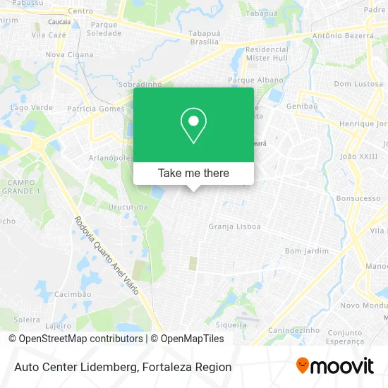 Auto Center Lidemberg map