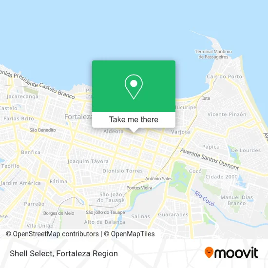 Shell Select map