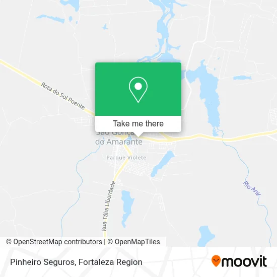 Pinheiro Seguros map
