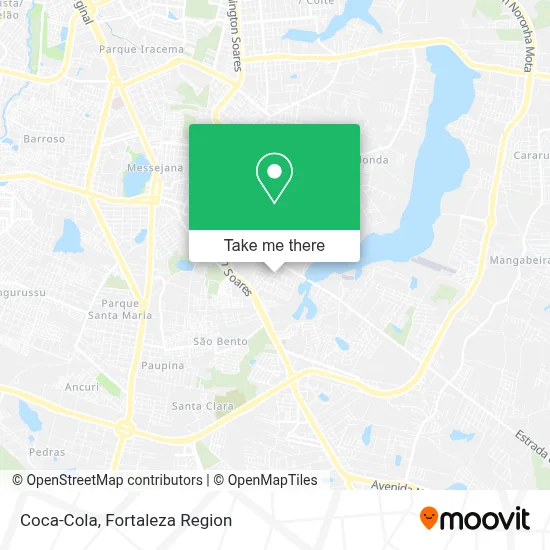 Coca-Cola map