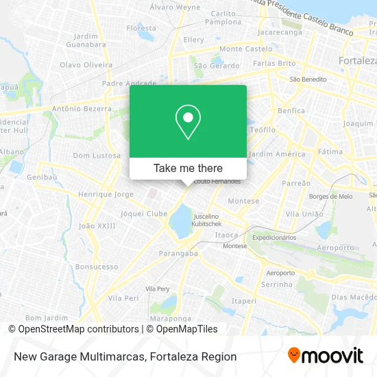 New Garage Multimarcas map