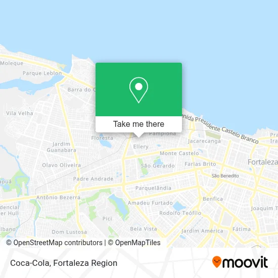 Coca-Cola map