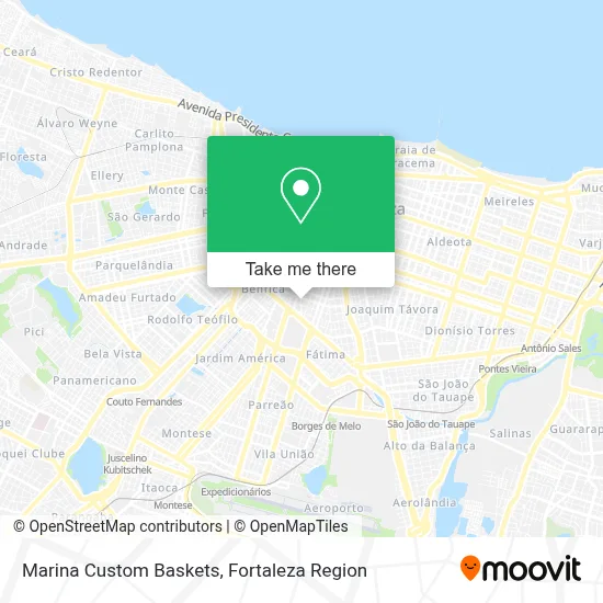 Marina Custom Baskets map
