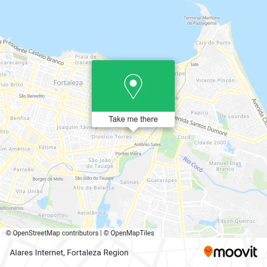 Alares Internet map